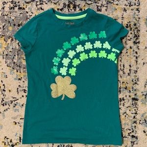 Cat & Jack - St. Patrick’s Day - green top